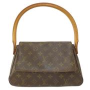 Pre-owned Fabric louis-vuitton-bags Louis Vuitton Vintage , Brown , Da...