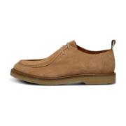 Waterafstotende Suede Wallabee Schoenen Shoe the Bear , Beige , Heren