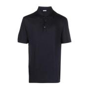 Blauw Logo Poloshirt Malo , Blue , Heren