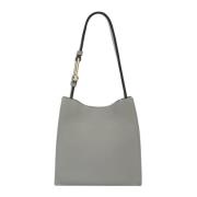 Nuvola Bucket Bag Mini Furla , Gray , Dames