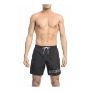 Heren Zwemkleding Collectie Bikkembergs , Black , Heren