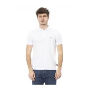 Trend Polo Shirt met Logo Baldinini , White , Heren