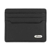 Zwart Taupe Creditcardhouder Brioni , Black , Heren