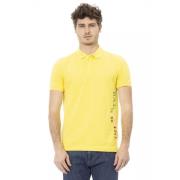 Geel poloshirt met korte mouwen Baldinini , Yellow , Heren