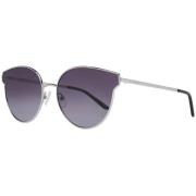 Zilveren Cat Eye Zonnebril Guess , Gray , Dames