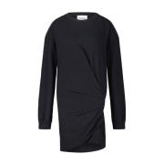 Katoenen sweatjurk Isabel Marant , Black , Dames