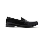 Klassieke Zwarte Loafer Mocassin Saint Laurent , Black , Heren