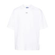 Grafische Print T-shirts en Polos Off White , White , Heren