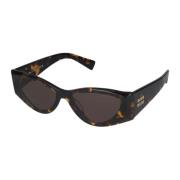 Stijlvolle zonnebril 0MU 06Ys Miu Miu , Brown , Dames