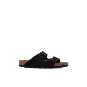 Arizona Soft Footbed Sandalen Birkenstock , Black , Heren