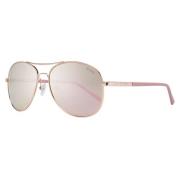 Roségoud Dames Zonnebril Guess , Pink , Dames