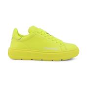 Leren Sneakers voor Vrouwen Love Moschino , Green , Dames