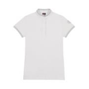 Witte T-shirts en Polos met Lurex Colmar , White , Dames