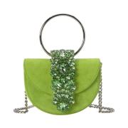 Maan Flap Clutch Tas Alma EN Pena , Green , Dames