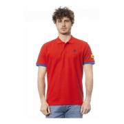 Klassiek Polo Shirt met Logo Detail Invicta , Red , Heren