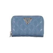 Blauwe Portemonnee met Meerdere Vakken en Rits Guess , Blue , Dames