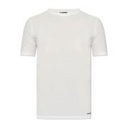 Katoenen t-shirt Jil Sander , White , Dames