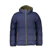 Blauwe Lichtgewicht Hoodie Jas La Martina , Blue , Heren