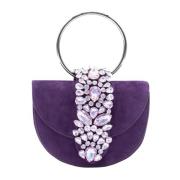 Maan Clutch Tas Alma EN Pena , Purple , Dames