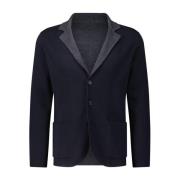 Elegant Blazer-Style Vest Maurizio Baldassari , Blue , Heren