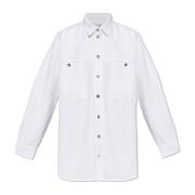 Denim shirt Hikari IRO , White , Dames