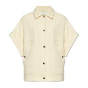 Tweed shirt Neline IRO , Beige , Dames