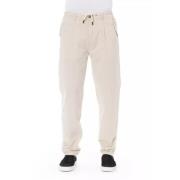 Elegante Beige Chino Broek Baldinini , Beige , Heren