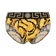 Zwart Greca Border Ondergoed Versace , Multicolor , Heren