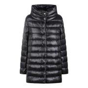 Ultralight Quilted Down Jacket Fw24 Herno , Black , Dames