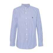 Blauwe Shirts voor Mannen Ss24 Ralph Lauren , Blue , Heren