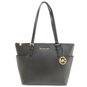 Pre-owned Leather totes Michael Kors Pre-owned , Black , Dames