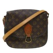 Pre-owned Canvas louis-vuitton-bags Louis Vuitton Vintage , Brown , Da...