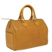 Pre-owned Leather louis-vuitton-bags Louis Vuitton Vintage , Yellow , ...