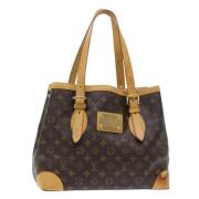 Pre-owned Canvas louis-vuitton-bags Louis Vuitton Vintage , Brown , Da...