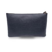 Pre-owned Leather clutches Gucci Vintage , Black , Dames