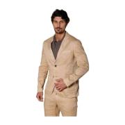 Da Vinci Summer Heren Blazer Mason's , Beige , Heren