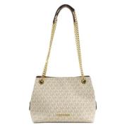 Pre-owned Plastic handbags Michael Kors Pre-owned , White , Dames