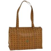 Pre-owned Leather totes MCM Pre-owned , Brown , Dames