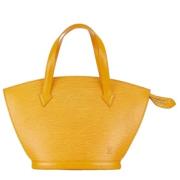 Pre-owned Leather louis-vuitton-bags Louis Vuitton Vintage , Yellow , ...