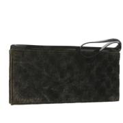 Pre-owned Fabric clutches Gucci Vintage , Brown , Dames