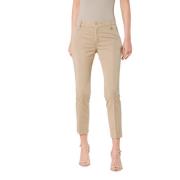 Curvy Chino Broek Jaqueline Curvie Mason's , Beige , Dames