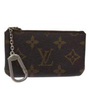 Pre-owned Canvas wallets Louis Vuitton Vintage , Brown , Dames