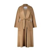 Luxe Cashmere Icon Jas Max Mara , Brown , Dames