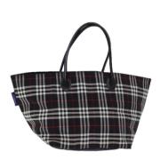 Pre-owned Nylon totes Burberry Vintage , Black , Dames