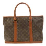 Pre-owned Fabric louis-vuitton-bags Louis Vuitton Vintage , Brown , Da...