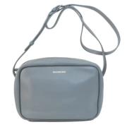 Pre-owned Fabric shoulder-bags Balenciaga Vintage , Gray , Dames