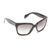 Pre-owned Plastic sunglasses Prada Vintage , Black , Dames