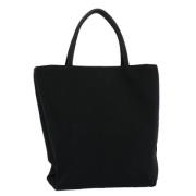 Pre-owned Canvas totes Burberry Vintage , Black , Dames