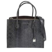 Pre-owned Leather totes Michael Kors Pre-owned , Blue , Dames