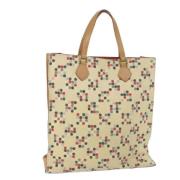 Pre-owned Canvas totes Burberry Vintage , Beige , Dames